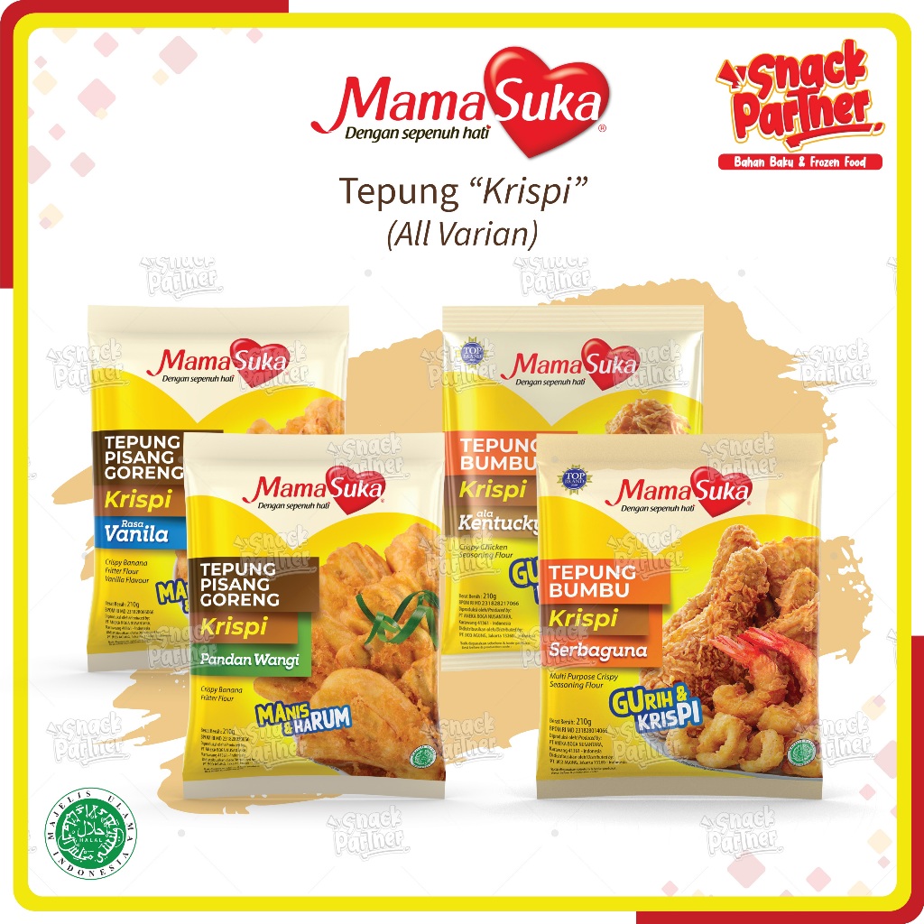 Jual MAMASUKA Tepung Krispi 70 210 GR Crispry Pisang Goreng Banana