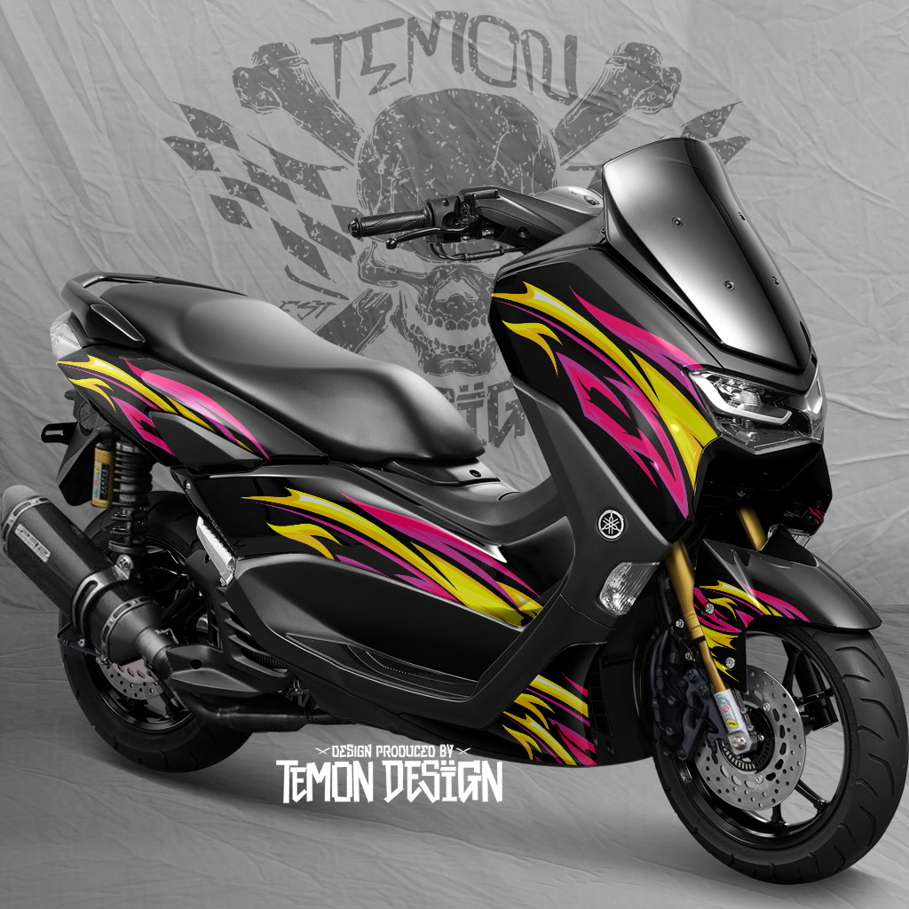 Jual Sticker Nmax Full Body Decal Nmax New Full Desain Striping