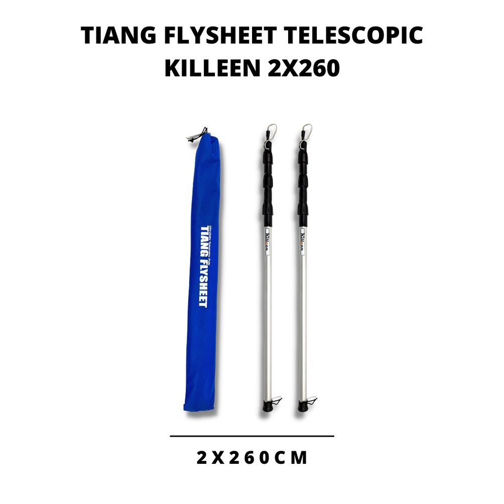 Jual Promo Tiang Flysheet Telescopik Killeen Cm Tiang