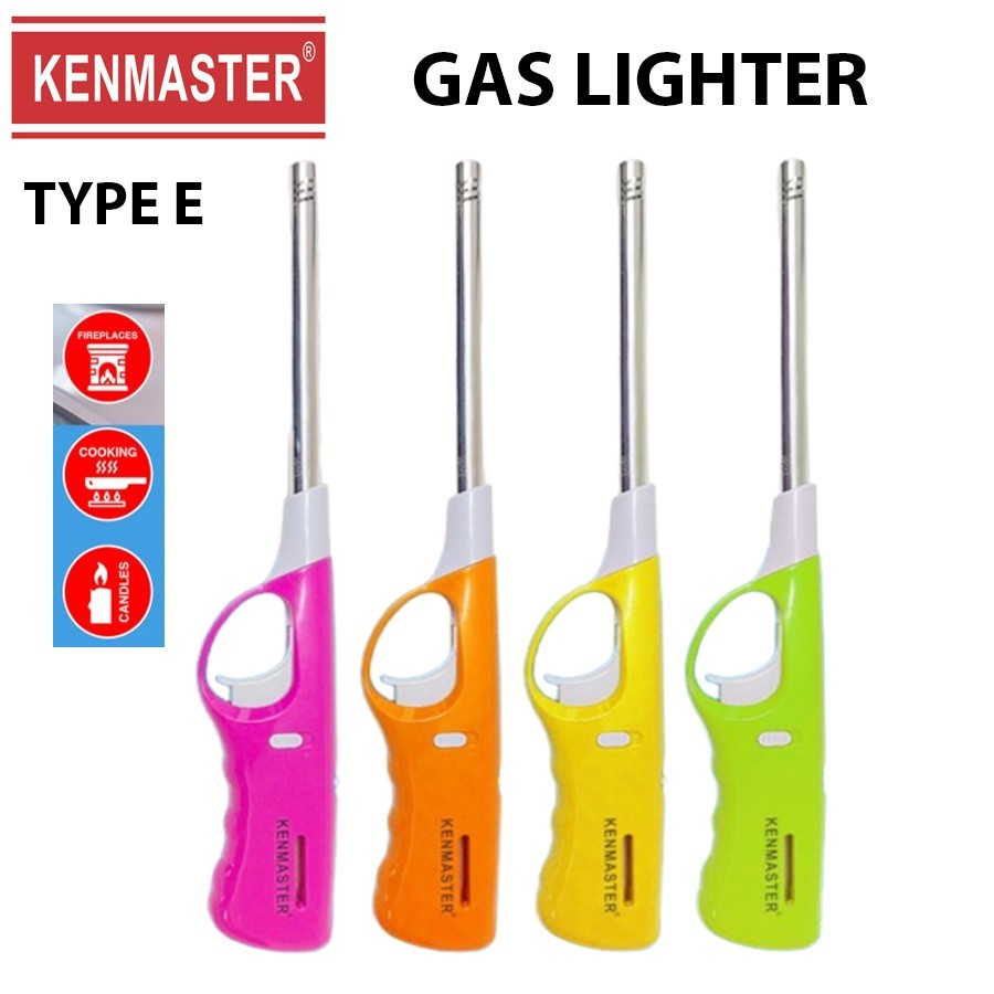 Jual Gas Lighter Kenmaster Pemantik Gas Korek Api Kompor Shopee