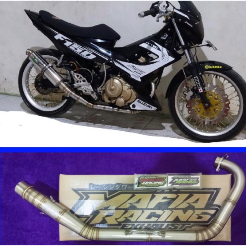 Jual Header Leher Original Mafia Racing Exhaust Pnp Satria Fu Karbu