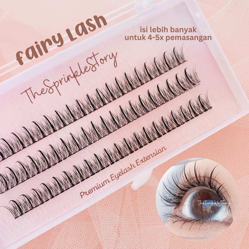 Jual TheSprinkleStory Fairy Lash Premium Eyelash Extension Bulu Mata