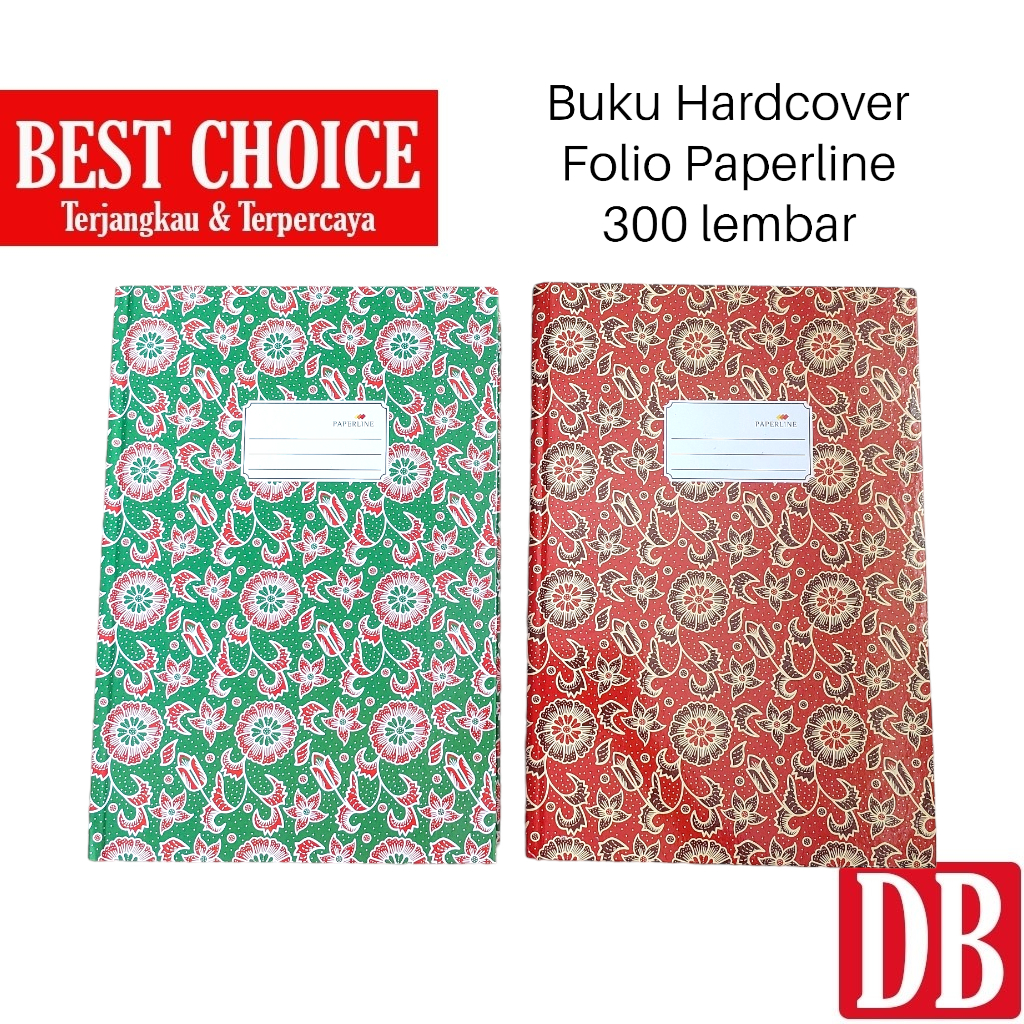 Jual Buku Folio Hardcover Paperline 300 Lembar 1 Pcs Shopee Indonesia