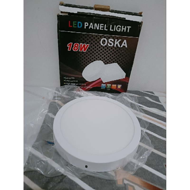 Jual Lampu LED Panel Oska 18 Watt Bulat Downlight Outbow 18w Rumah