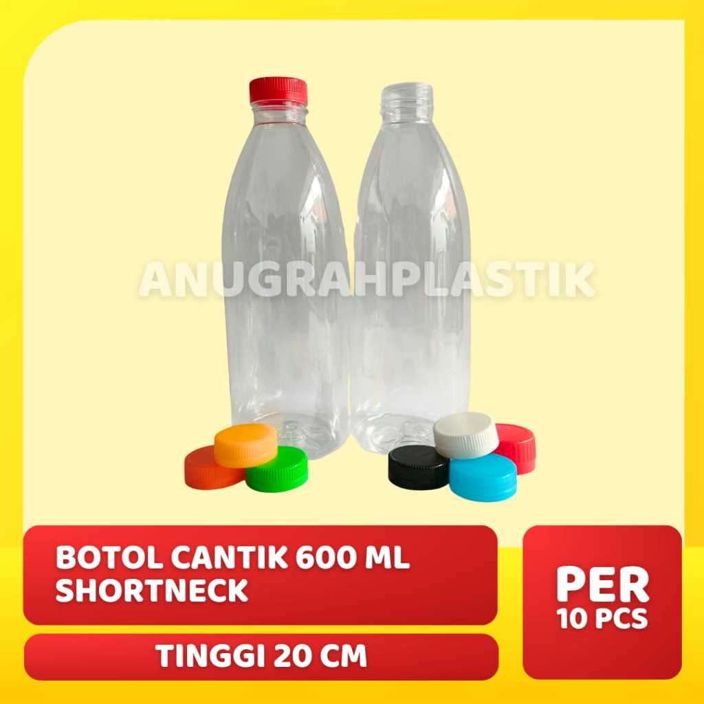 Jual Botol Cantik Ml Shortneck Botol Plastik Cantik Isi Pcs