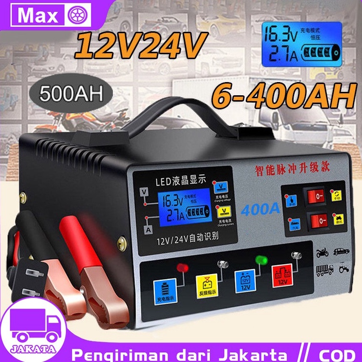 Jual Kekinian Charger Aki Otomatis Smart Intelligent Auto Repair