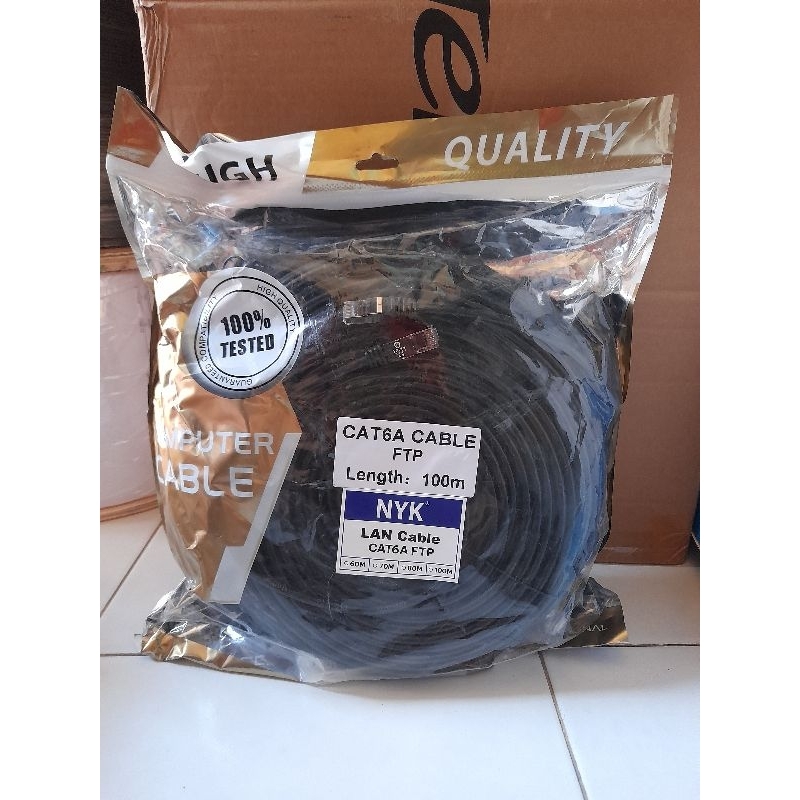 Jual Kabel Lan Ftp Cat Outdoor M Siap Pakai Shopee Indonesia