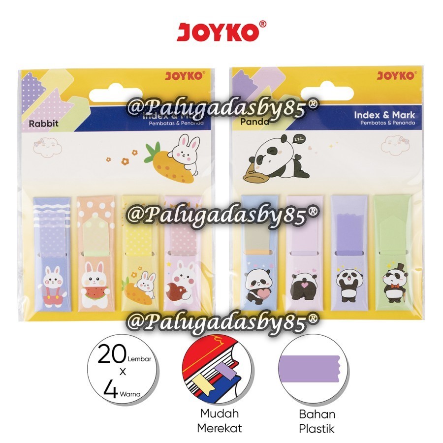 Jual Set Grosir Pembatas Memo Joyko Im Plastik Fancy Index