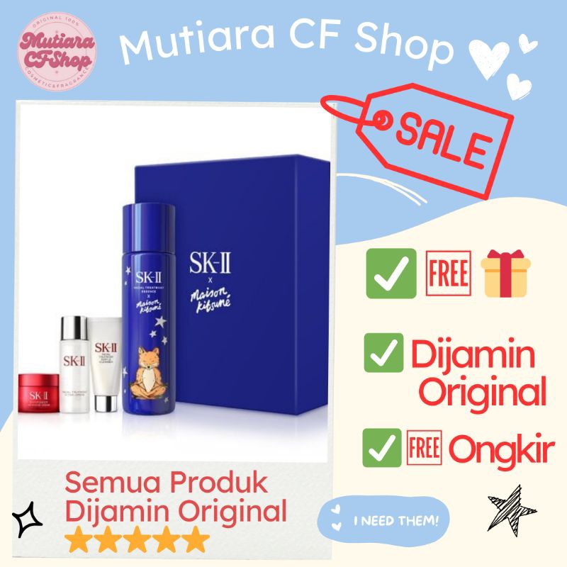 Jual Sk Ii Skii Sk Sk Festive Limited Edition Maison Kitsune Blue