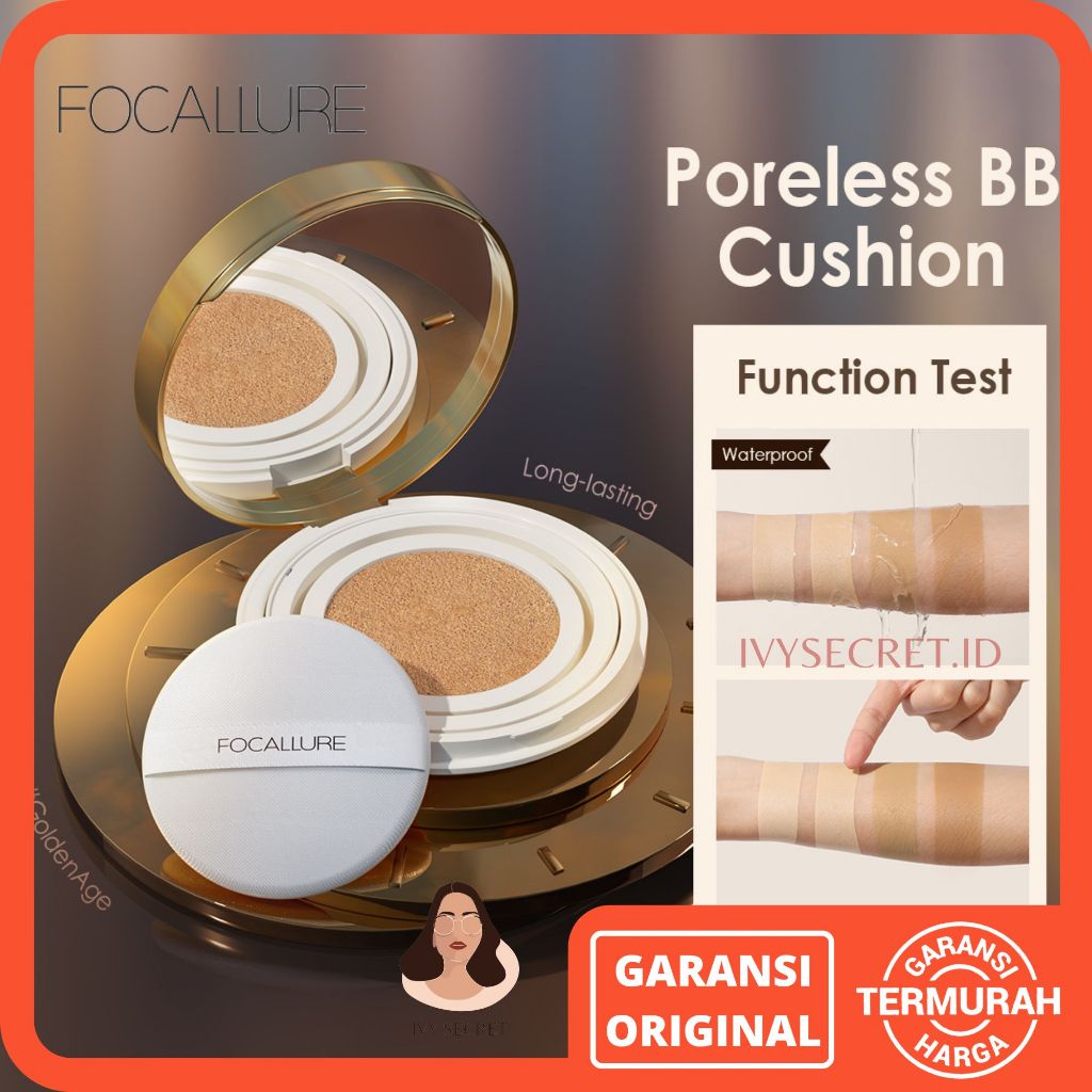 Jual Focallure Cushion Poreless Matte Focallure Poreless Cushion