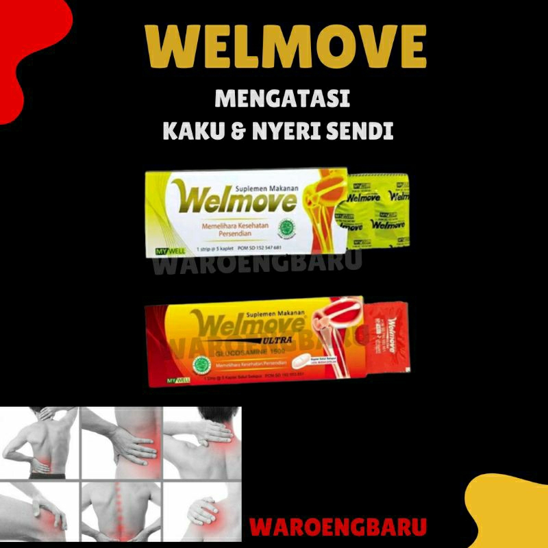 Jual WELMOVE 5 Tablet Untuk Kesehatan Sendi Shopee Indonesia