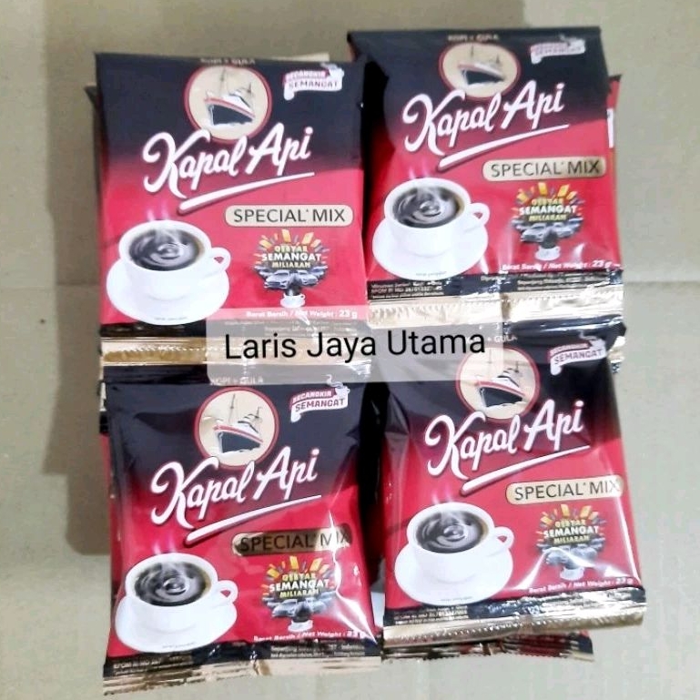 Jual Kopi Kapal Api Spesial Mix 23gr 1 Renceng Isi 10 Pcs Shopee