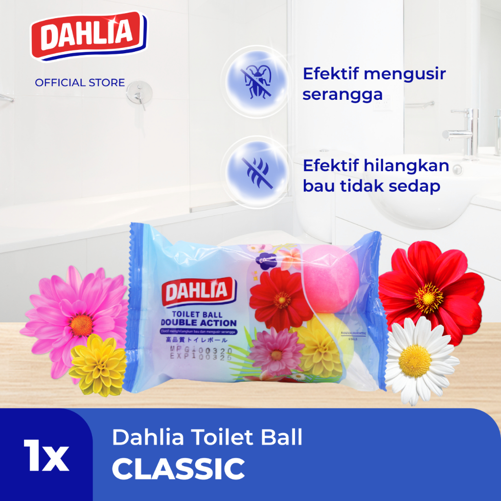 Jual Dahlia Kamper Ball Toilet Isi Gr Shopee Indonesia