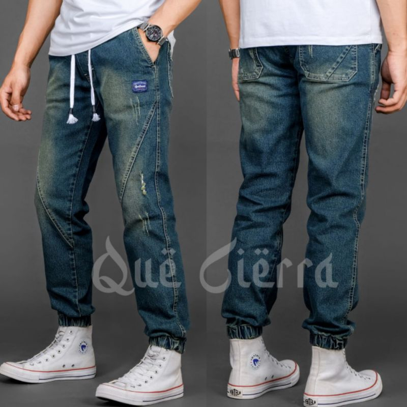 Jual Celana Jogger Jeans Sobek Premium Celana Jeans Pria Jogger Best