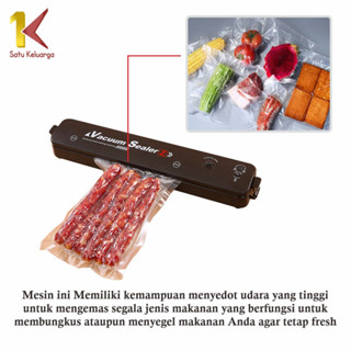 Jual Satu Keluarga Vacum Sealer Free Pcs Plastik Embos C Mesin