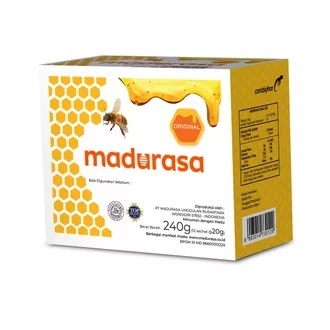 Jual Madurasa Madu Rasa ORIGINAL Isi 12 Sachet Shopee Indonesia