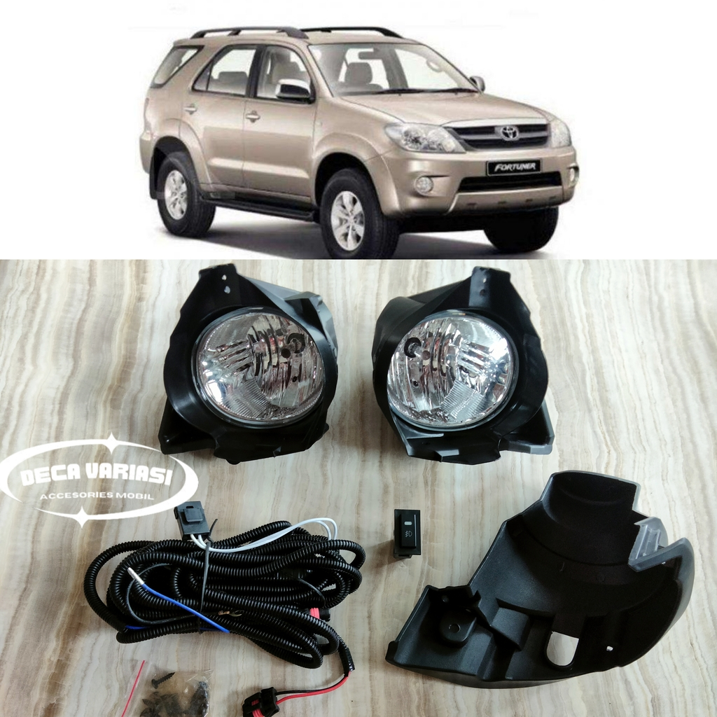 Jual Foglamp Lampu Depan Mobil Fortuner Fog Lamp Lampu Kabut Depan