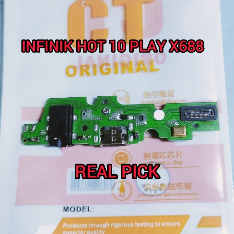 Jual Konektor Cas Papan Konektor Cas Mic Infinik Hot 10 Play X688