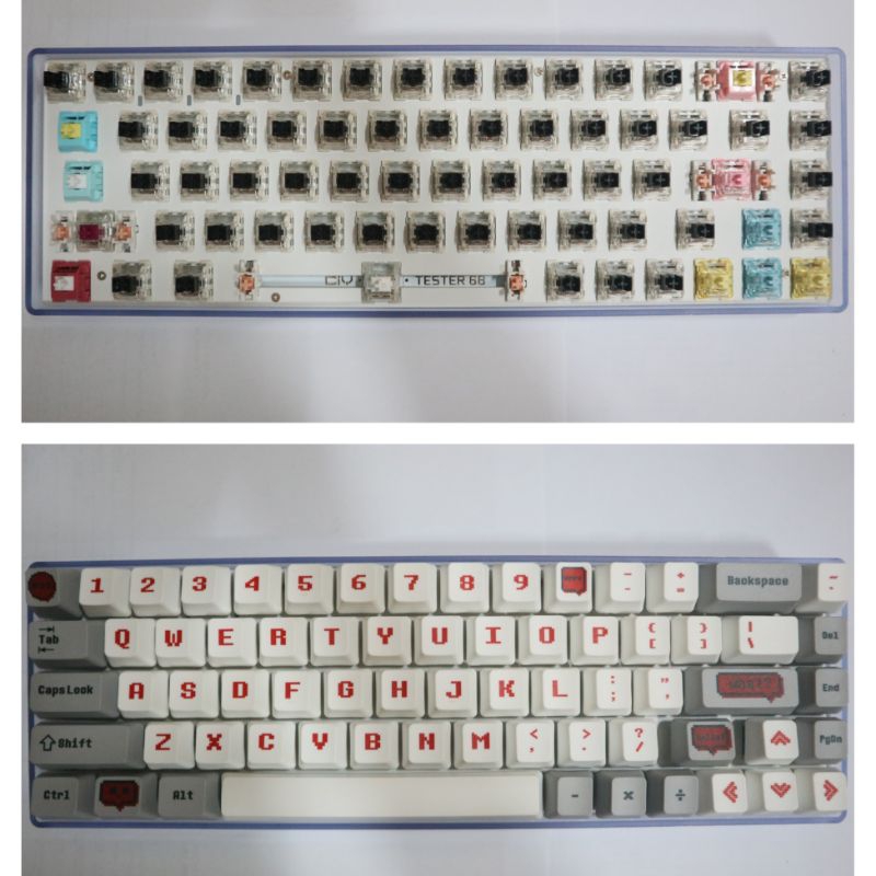 Jual Mechanical Keyboard Ciy Tester Custom Shopee Indonesia