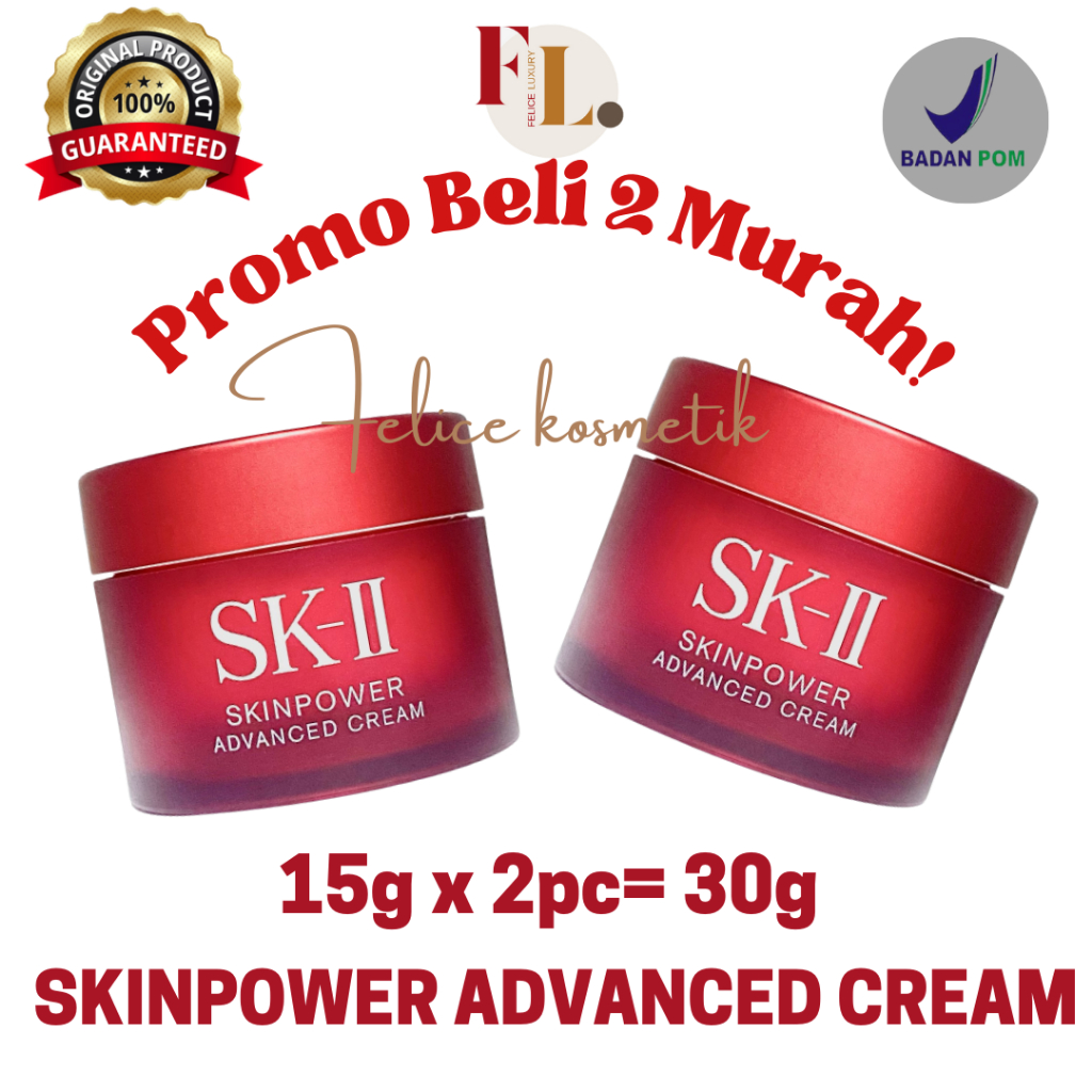 Jual SKII SK2 SKII SK II PROMO MURAH SKIN POWER SKINPOWER 15GR BELI 2