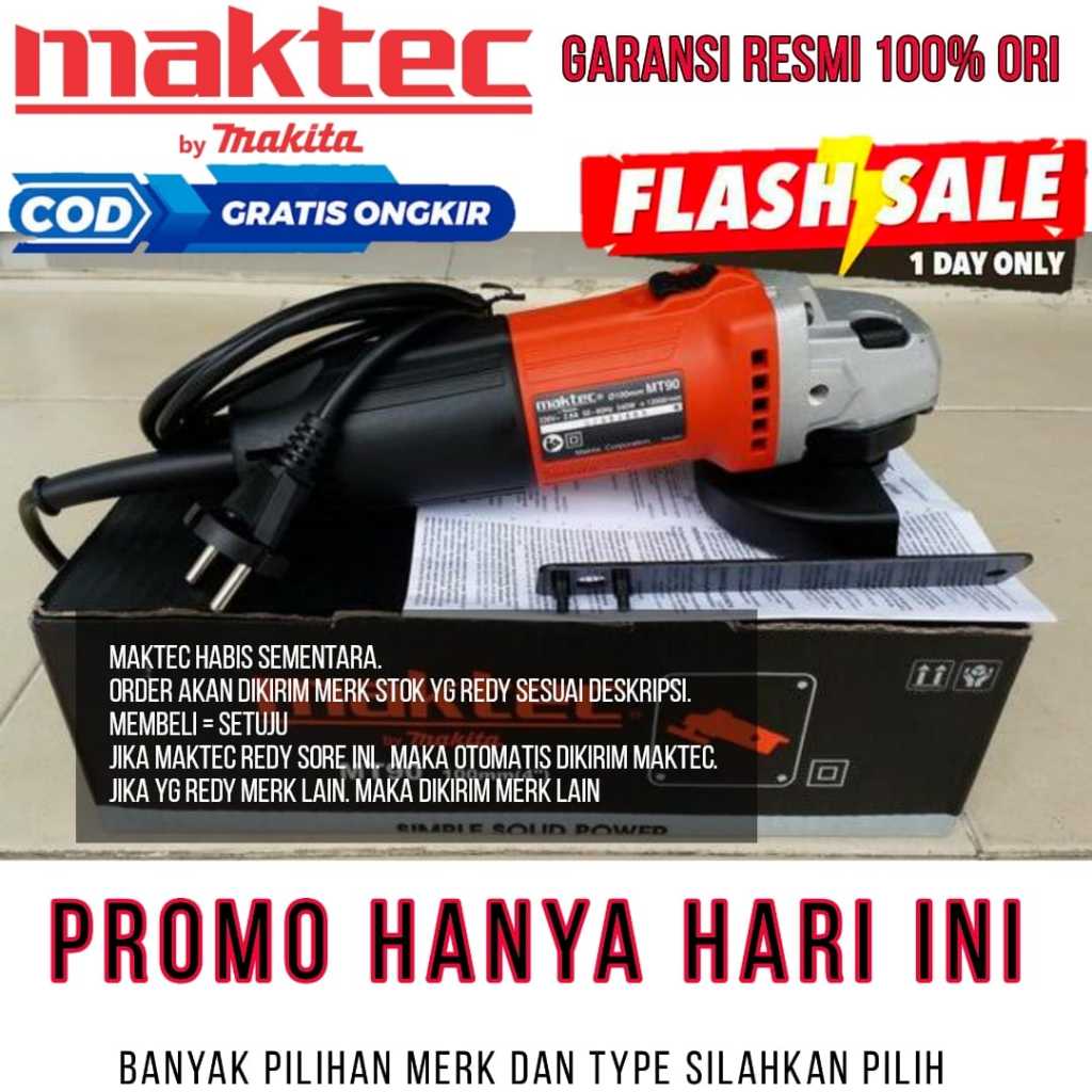 Jual Promo Gerinda Makita Garansi Resmi Tahun Yang Ready Gtools Gt