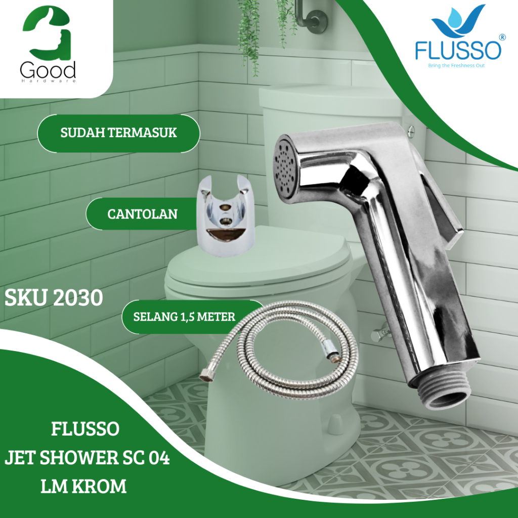 Jual Jet Shower Closed Cebok Spray Bidet Toilet WC Kamar Mandi