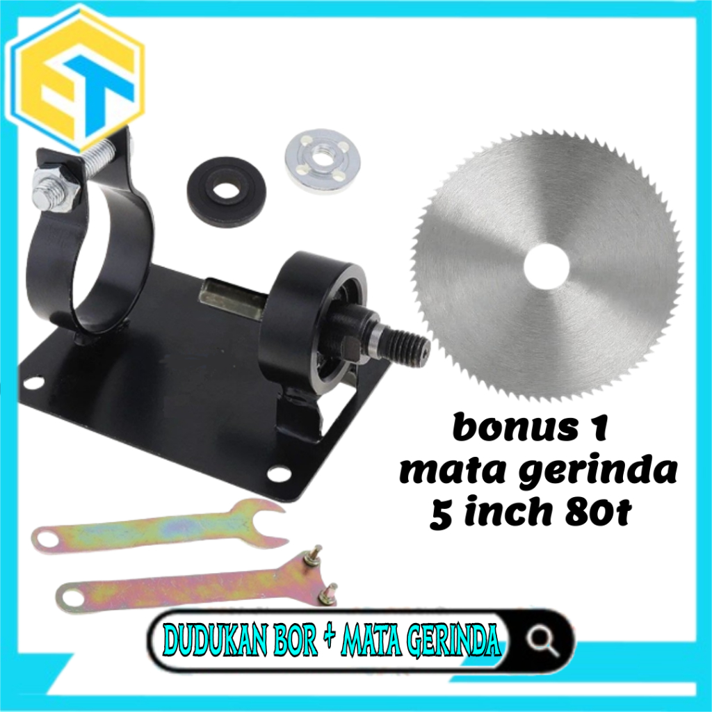 Jual Dudukan Mesin Bor Tangan Adaptor Stand Holder Mesin Meja Tangan