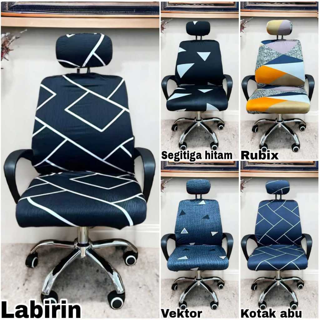 Jual ELASTIS OFFICE CHAIR COVER Modern Sarung PELINDUNG Kursi Kantor