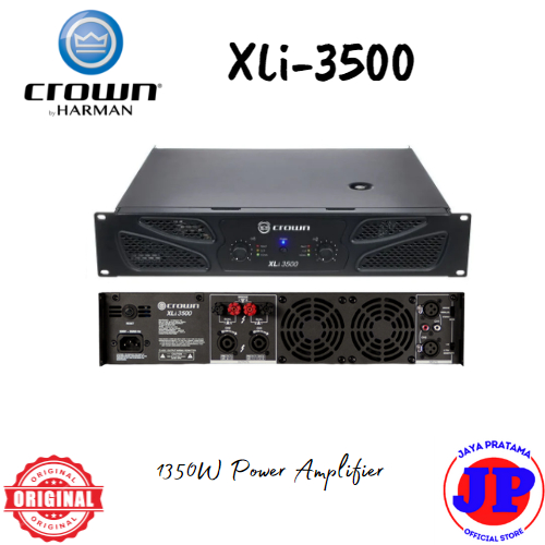 Jual Crown Xli W Power Amplifier Original Xli Shopee