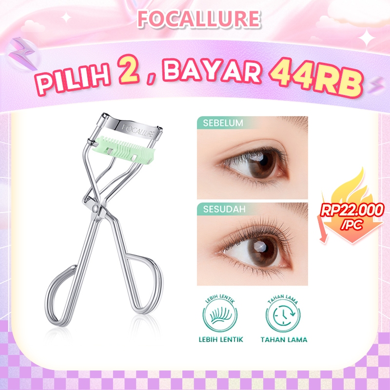 Jual Focallure Portable Tahan Lama Penjepit Bulu Mata Warping Sisir