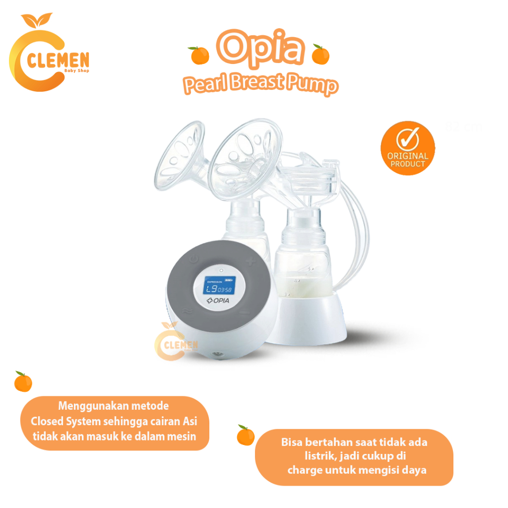 Jual Opia Pearl Breast Pump Pompa ASI Elektrik Shopee Indonesia