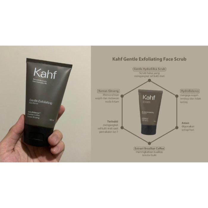 Jual Kahf Gentle Exfoliating Face Scrub 100 Ml Shopee Indonesia