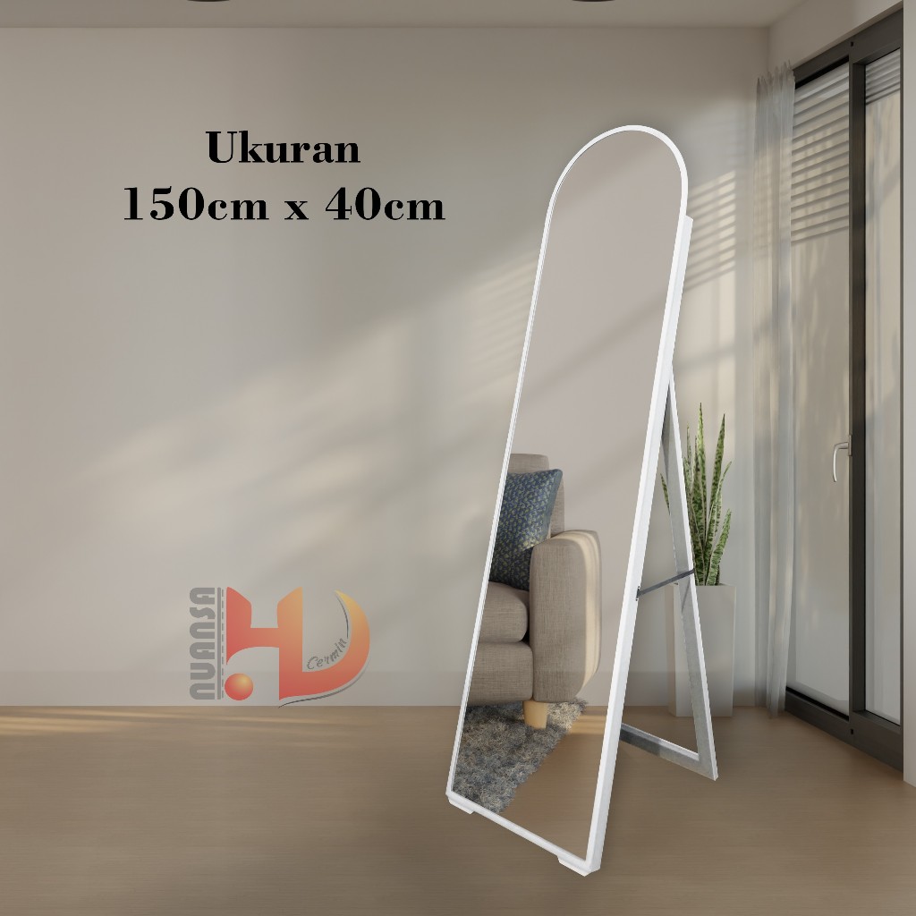 Jual Standing Mirror Full Body Cermin Berdiri Cermin Badan