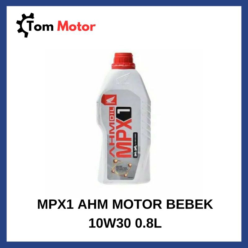 Jual Oli Mesin Mpx Mpx W L Ahm Oil Motor Bebek Shopee Indonesia