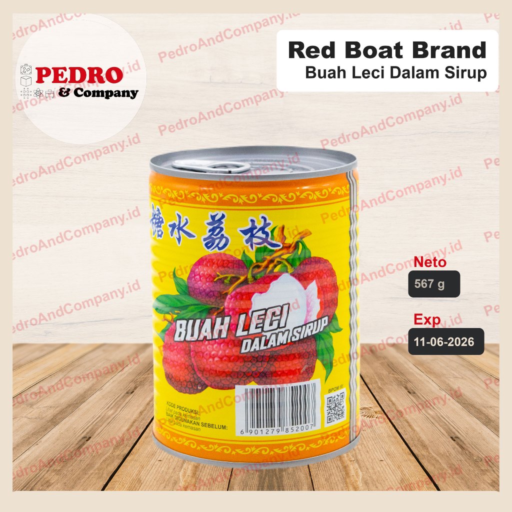 Jual Red Boat Lychees Syrup Gr Buah Leci Dalam Sirup Manis Kaleng