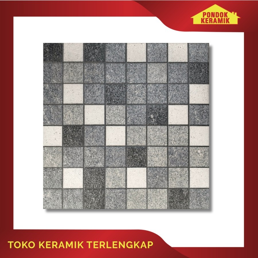 Jual Keramik Lantai Centro Grande 50x50 Dodge Grey Keramik Motif Batu