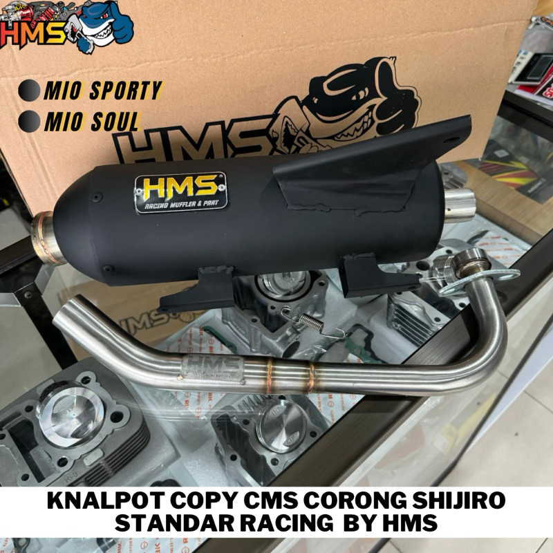 Jual Knalpot Hms Premium Copy Cms Beat Scoopy Fi Pop Street Spacy Vario