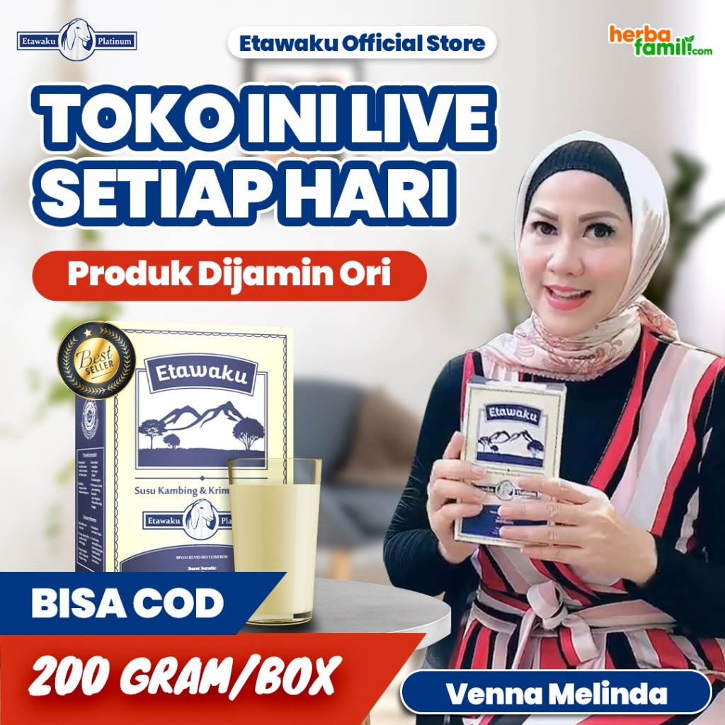 Jual ETAWAKU PLATINUM 100 ORIGINAL Susu Kambing Ori Official Store