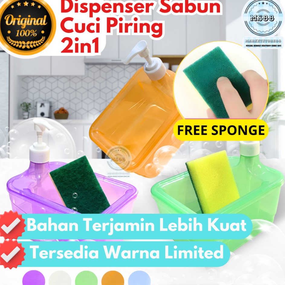 Jual Berkualitas Dispenser Sabun Cuci Piring Tempat Sabun Cuci Piring