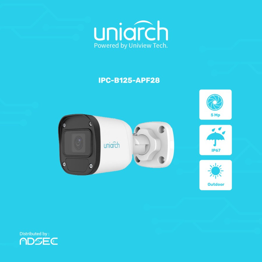 Jual Uniarch Ipc B Apf Mp Mini Fixed Bullet Network Camera