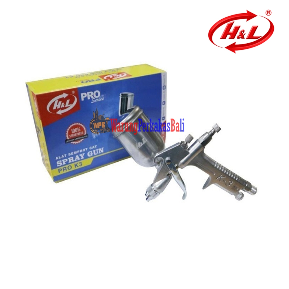 Jual H L Spray Gun K3 Tabung Atas 200cc ORIGINAL PROFESSIONAL Spet Cat