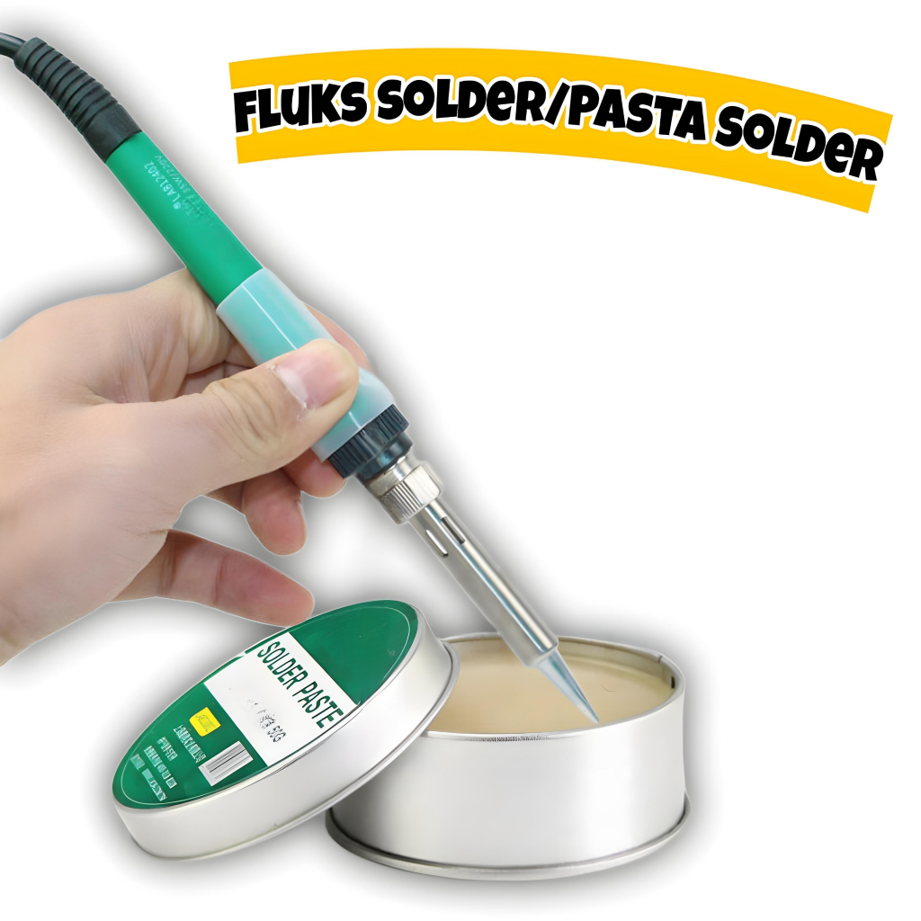 Jual PASTA SOLDER TIMAH SOLDERING PASTE 100 GRAM BEBAS MINYAK FULKS