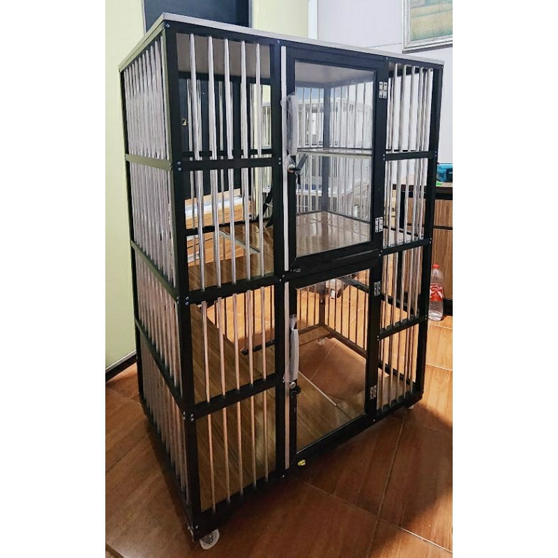 Jual Kandang Kucing Aluminium Pintu Lantai Populer Shopee Indonesia