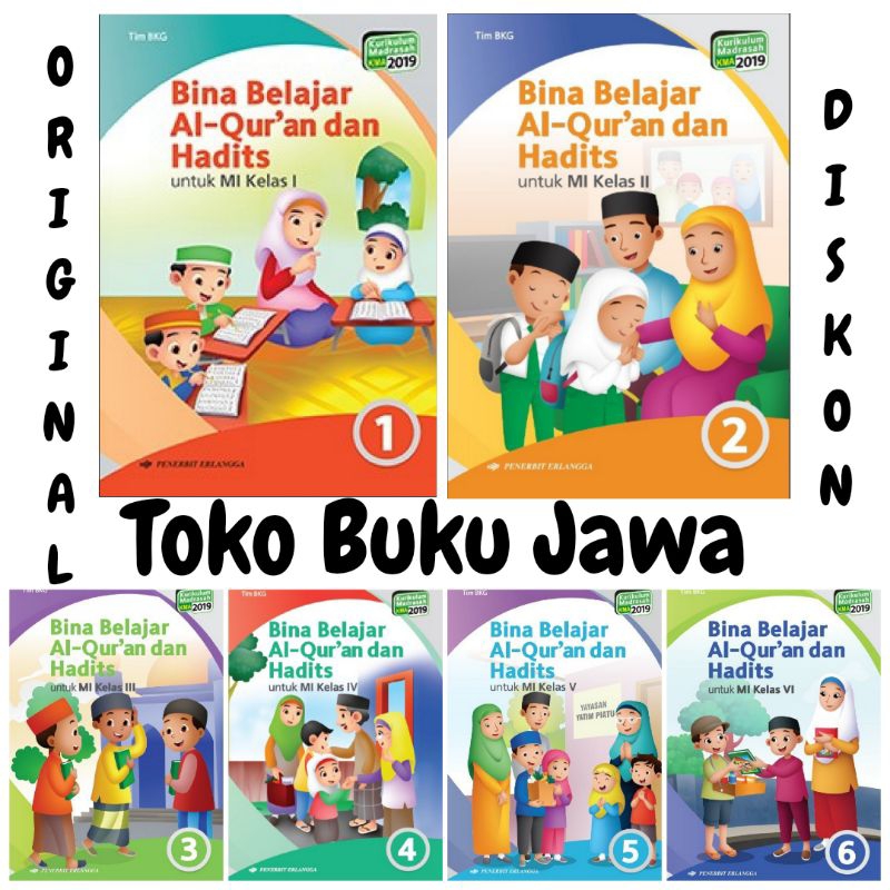 Jual Promo Buku Bina Belajar Al Quran Dan Hadits Kelas