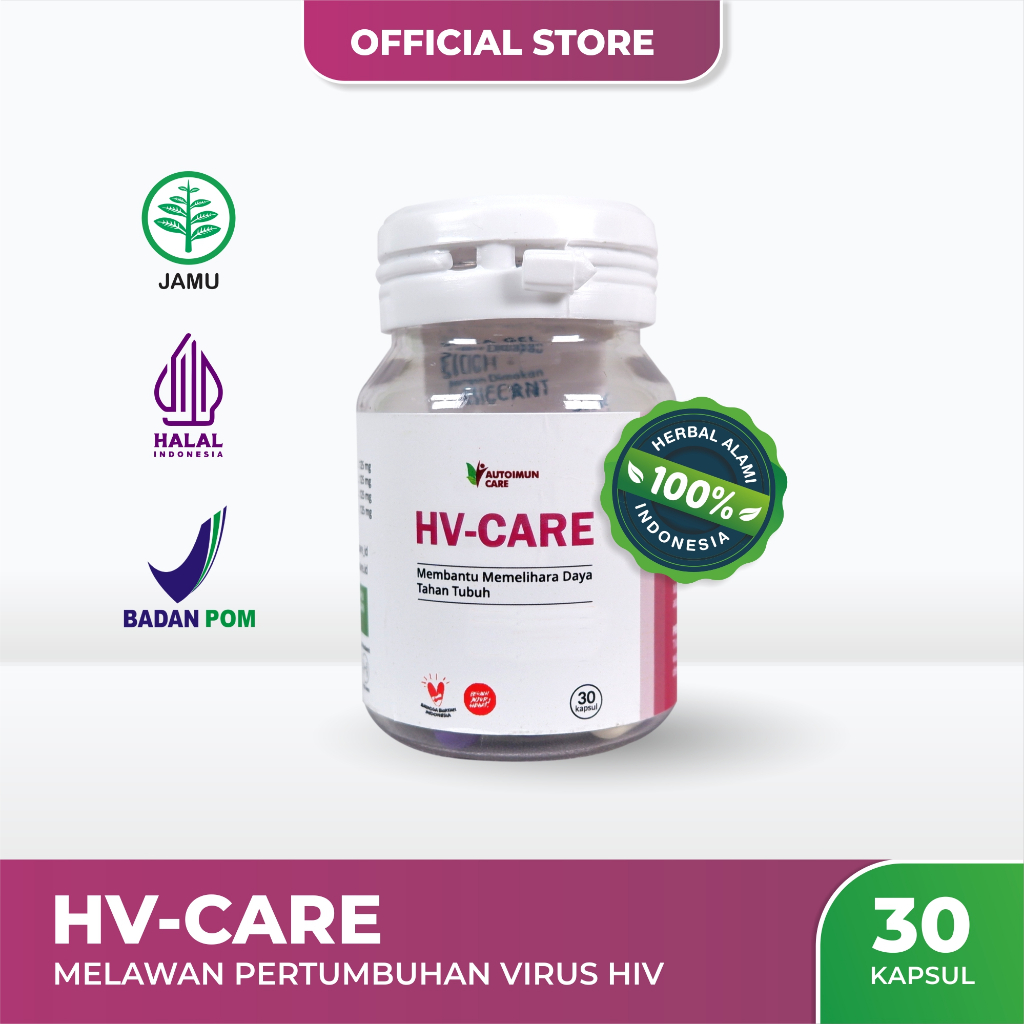 Jual Hv Care Hvcare Hv Care Obat Herbal Hiv Aids Kekebalan Imun Tubuh