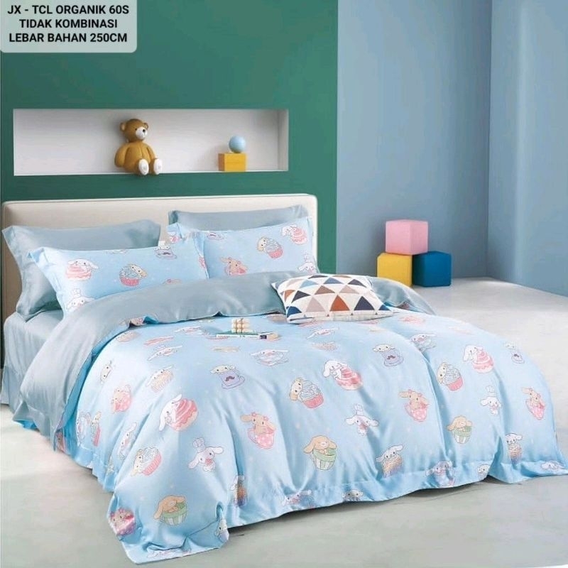 Jual Sprei Sutra Organik S Cinnamoroll Sanrio Anti Alergi Serat