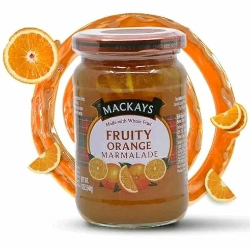 Jual Mackays Fruity Orange Marmalade G Shopee Indonesia