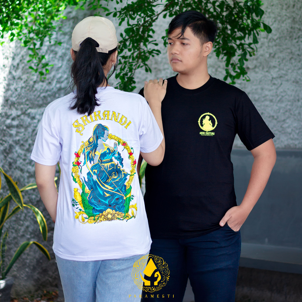 Jual Paramesti Tshirt Kaos Jawa Wayang Distro Srikandi Keren Terbaru