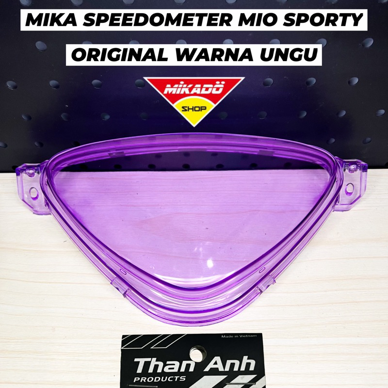 Jual Mika Kaca Speedometer Mio Sporty Original Warna Ungu Amore Digital