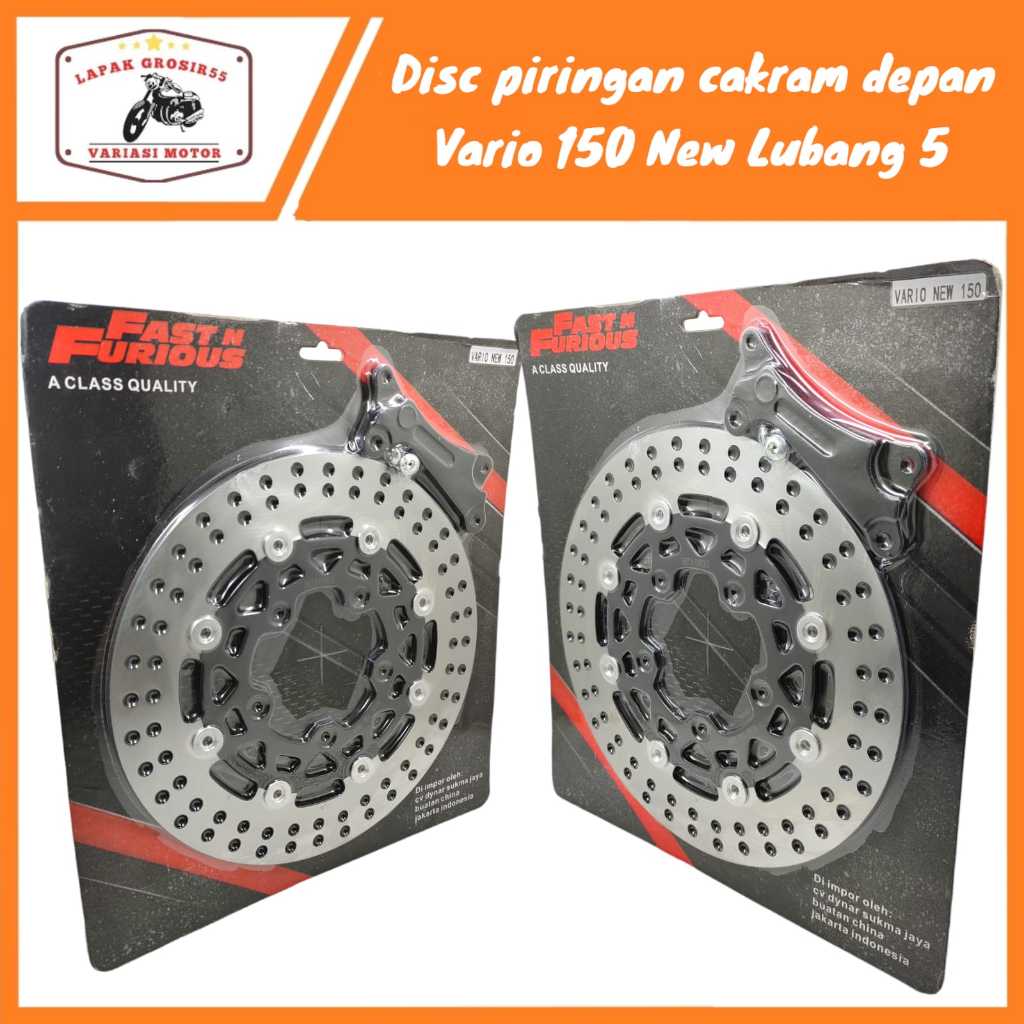 Jual Disc Brake Piringan Cakram Depan Fast Furious Lebar 260mm Vario